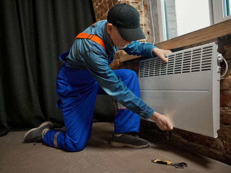 Wall Heating Installation